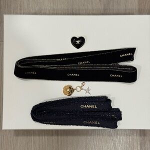 Chanel Charms and Ribbons
